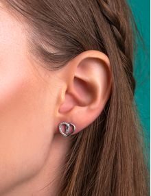 Fülbevaló Resita Silver