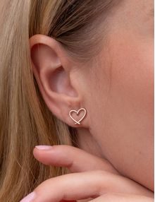 Fülbevaló Resita Silver