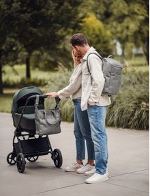 Nuria Flowers Line Grey