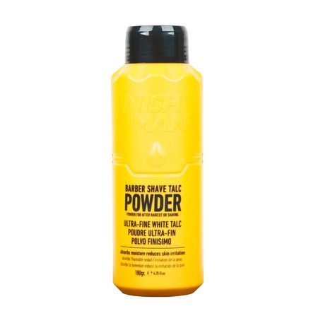 Nish Man Barber Shave Talc Powder - testpúder (180 g)