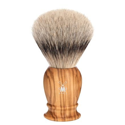 Mühle Classic nagy borz sörtés borotvaecset (silvertip badger, olajfa)