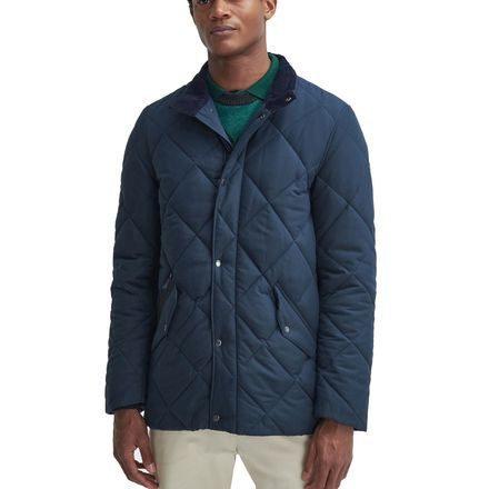 Barbour Winter Chelsea Quilted Jacket — Navy