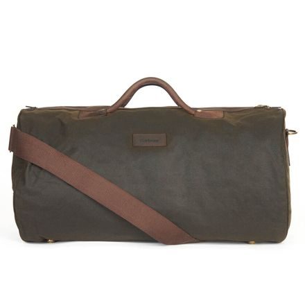 Barbour Waxed Holdall Weekend Bag