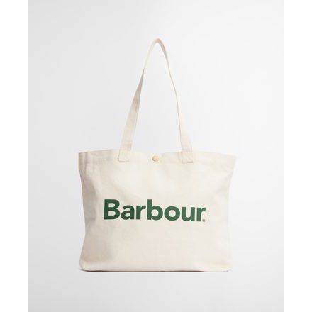 Barbour Logo Tote Bag