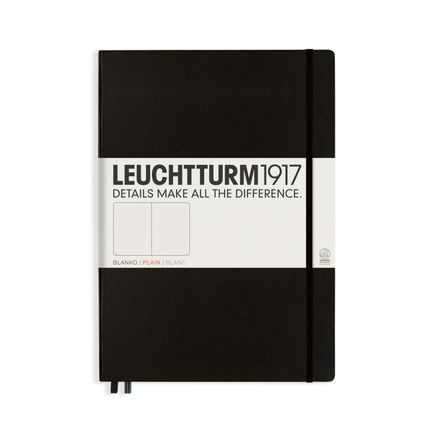 LEUCHTTURM1917 Plain Master Classic Hardcover Notebook