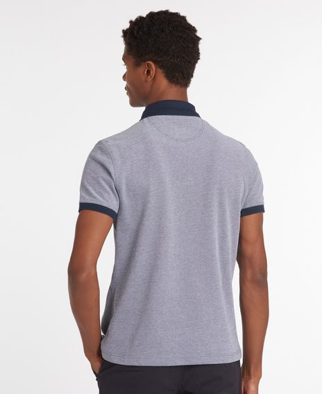Barbour Sports Mix Polo Shirt — Midnight