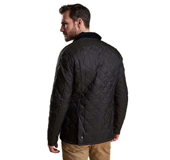 Barbour Heritage Liddesdale Quilted Jacket — Black