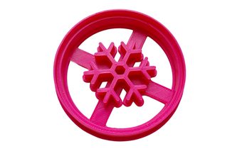 Vykrajovátko Vločka - Frozen - 3D tisk