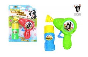 Bublifuk Krtek - krteček - mačkací pistol - 55 ml