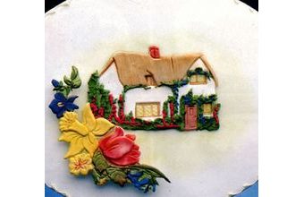 Patchwork vytlačovač Domek