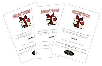 Dárkový poukaz 2000 Kč