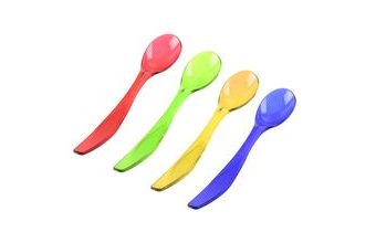 Lžička plast dezertní MINI 1 ks