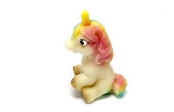 Jednorožec - marcipánová figurka