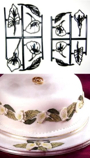 Patchwork vytlačovač Kaly - Arum Lily