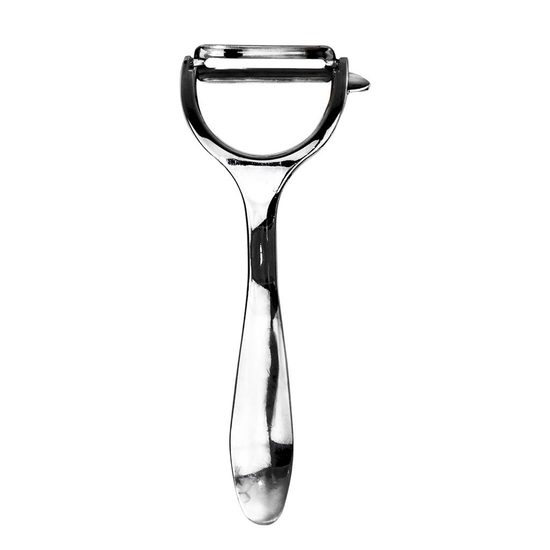 Škrabka kuchyňská pochrom. kov 17x6,5 cm LUXY