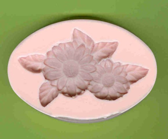 Silikonová forma - Sada kopretin