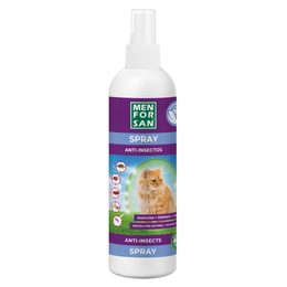Spray Anti-insectos con margosa, geraniol y lavandino para gatos 250ml