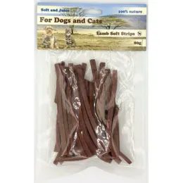 Snack de tiras blandas de cordero 80g