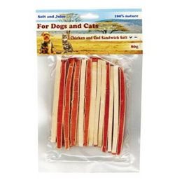 Sandwich de pollo con bacalao blando 80g