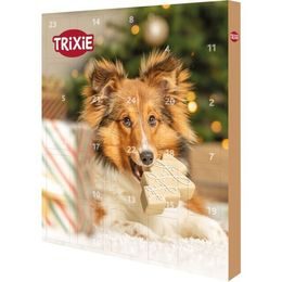 Calendario de Adviento PREMIO para perros, golosinas de carne, 30x34x3,5cm TRIXIE