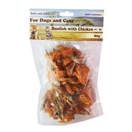 Delicia de Pescaditos envueltos en carne de pollo 80g