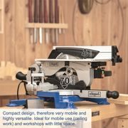 SCHEPPACH HM 100 T KOMBINOVANÁ POKOSOVÁ/STOLOVÁ PILA - POKOSOVÉ PILY - ELEKTRICKÉ NÁŘADÍ