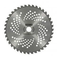 Nůž křovinořezu 40 zubý 255/25,4 tvrdokov