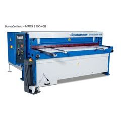 Elektrické nůžky na plech MTBS 2550-40 B s programovatelným zadním dorazem
