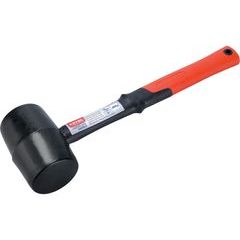 EXTOL PREMIUM palička pryžová černá, průměr 70mm, 8811104