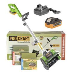 Aku sněhová fréza Procraft PSB20 | SPSB20/20-4-Turbo/20-1 Procraft