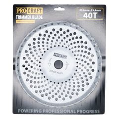 Nůž křovinořezu (kotouč) (D255*25.4) 40T zaoblený PROCRAFT | H/P-1 Procraft