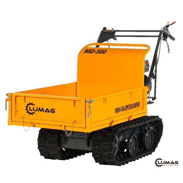 MINIDUMPER LUMAG MD 300 - MOTOROVÉ A AKU VOZÍKY, KOLEČKA, MINIDUMPER{% if zbozi.kategorie.adresa_nazvy[0] != zbozi.kategorie.nazev %} - STAVEBNÍ TECHNIKA{% endif %}