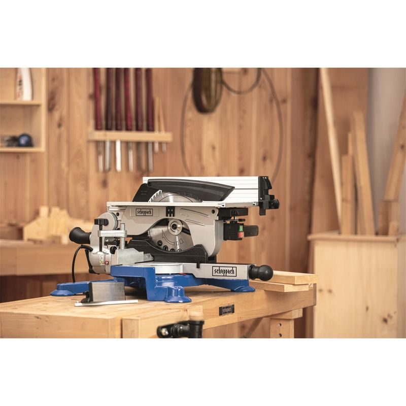 SCHEPPACH HM 100 T KOMBINOVANÁ POKOSOVÁ/STOLOVÁ PILA - POKOSOVÉ PILY - ELEKTRICKÉ NÁŘADÍ