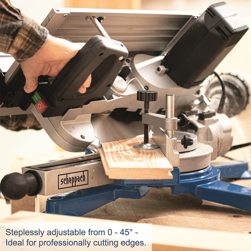 SCHEPPACH HM 100 T KOMBINOVANÁ POKOSOVÁ/STOLOVÁ PILA - POKOSOVÉ PILY - ELEKTRICKÉ NÁŘADÍ