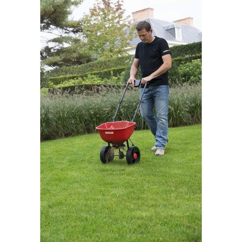KREATOR KRTGR9003 ZAHRADNÍ ROZMETADLO 450MM 15KG - ROZMETADLA - ZAHRADA