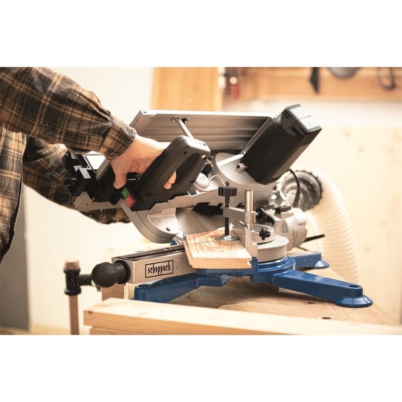SCHEPPACH HM 100 T KOMBINOVANÁ POKOSOVÁ/STOLOVÁ PILA - POKOSOVÉ PILY - ELEKTRICKÉ NÁŘADÍ