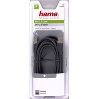 Hama USB 3.0 Hub 1:4, čierny