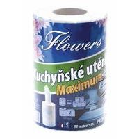 utěrky kuch.2vr., 55m, Flowers MAXIMUM PROFI