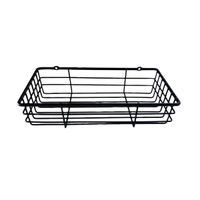 TORO POLIČKA OBDÉLNÍKOVÁ ČERNÁ DRÁT 25X12X6CM_hamashop