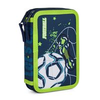 Penál 2 p. prázdný fotbal