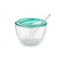 cukřenka d11,8x10x9cm, FRESH, tyrkys, plast