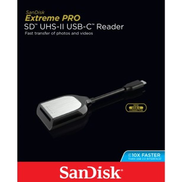 SanDisk čtečka EXTREME PRO typ C pro SD karty UHS-I a UHS-II