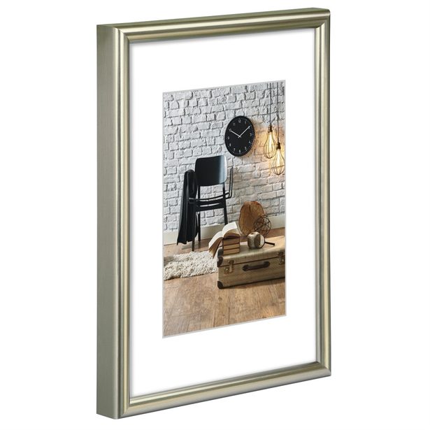 Hama sevilla Decor Plastic Frame, grey matt, 18 x 24 cm