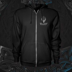 WOLF WARRIOR, Slavic Hoodie zipper