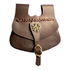 LION Bohemia, medieval pouch 14th Century