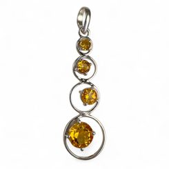 LUMINA, pendant, citrine , Ag 925/1000
