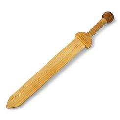 Gladius, Roman sword, wood, children's