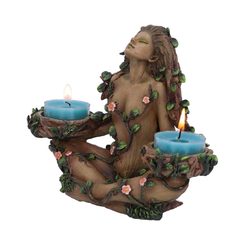 Meditation - Goddess, candlestick