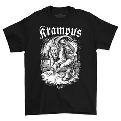 KRAMPUS men's T-shirt bw