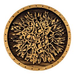 MOLDAVITE oak box for collectors of stones, moldavite and bracelets